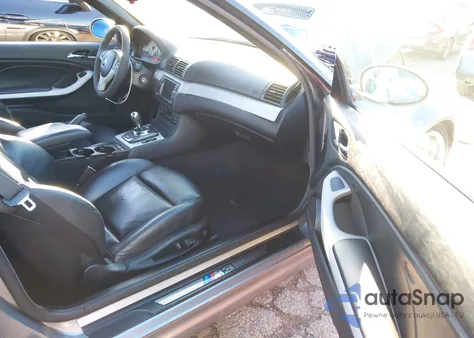 2005 BMW M3 z USA, uszkodzony, nr VIN WBSBR93405PK08985